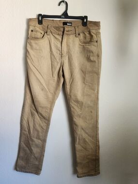 Hype Straight Men’s Jeans in Tan